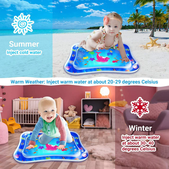 Inflatable Tummy Time Water Mat