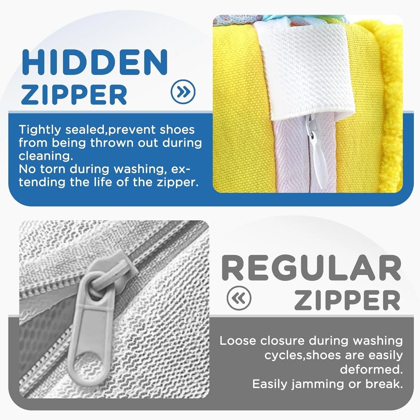 Shoe Washing Machine Bag for Sneakers & All Footwear