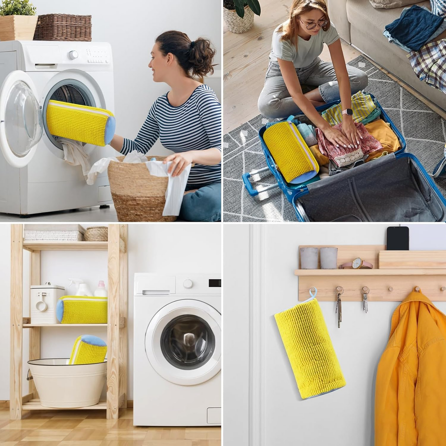 Shoe Washing Machine Bag for Sneakers & All Footwear