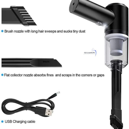 3 in 1 Handheld Vacuum Car Cleaner