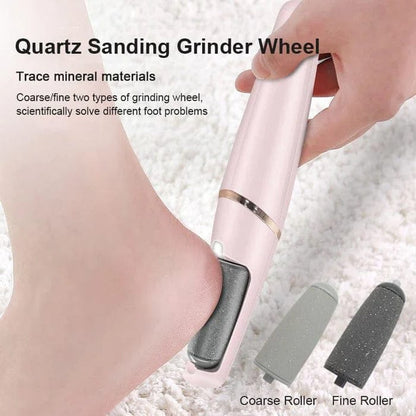 Rechargeable Electric Foot File Callus Remover Pedicure Machine Apparatus for Heels Grinding Device Foot Corns Remove Roller Feet Care