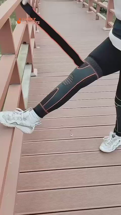 KNEE PADS ANTI SLIP LEG COVER KNEE JIONT BRASS SUPPORT ACCESSORY